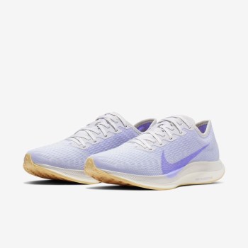 Nike Zoom Pegasus Turbo 2 - Női Futócipő - Platina/Lila/Levendula